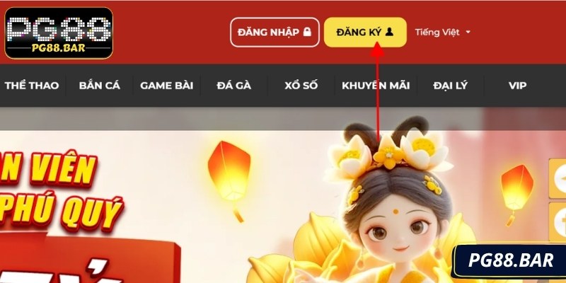 Điều cần thiết trước khi tiến hành đăng ký PG88